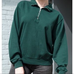 brandy melville missy quarter zip!